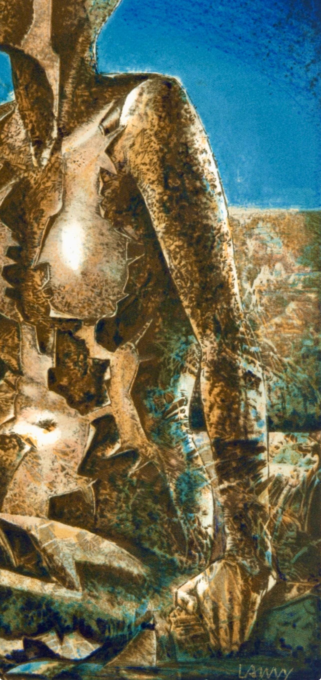 Pierre Lambert Lamy, Composition, Variations Sur L'Imaginaire, Lithograph