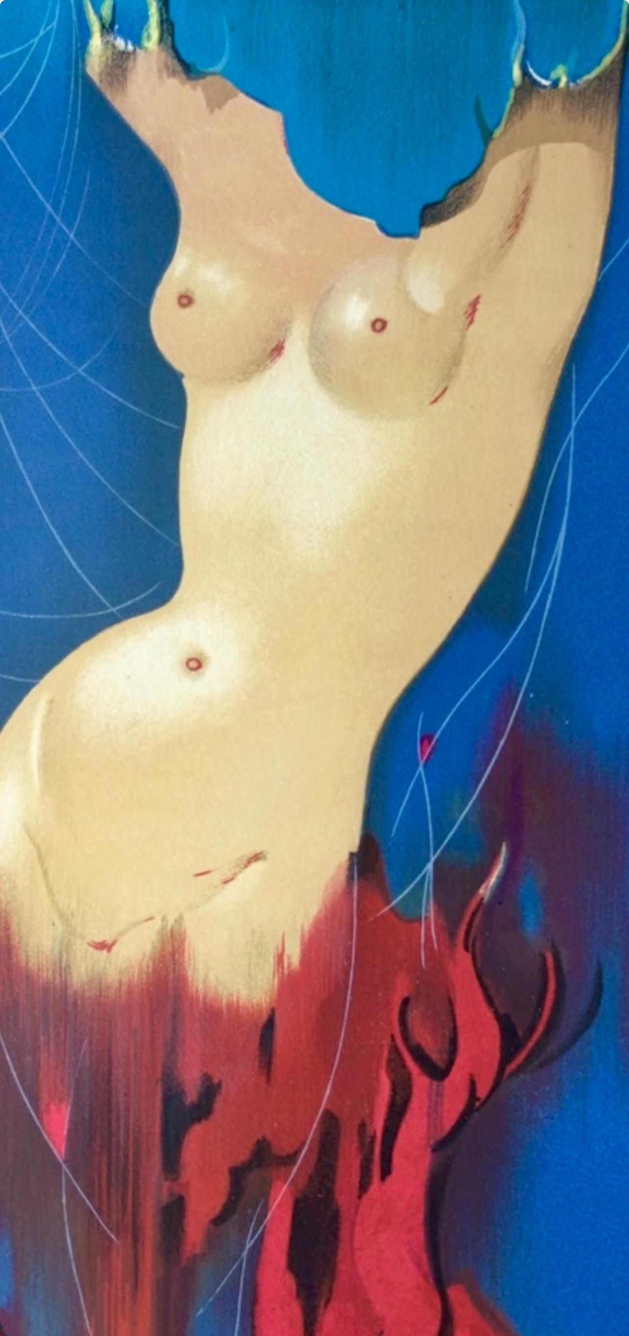 Marcel Delmotte, Composition, Variations Sur L'Imaginaire, Lithograph