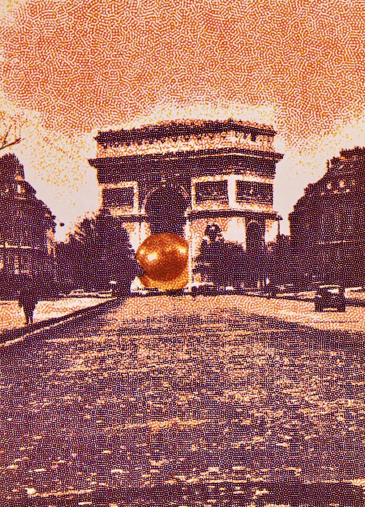 Pol Bury, Cintisation, Derrire Le Miroir, Lithograph