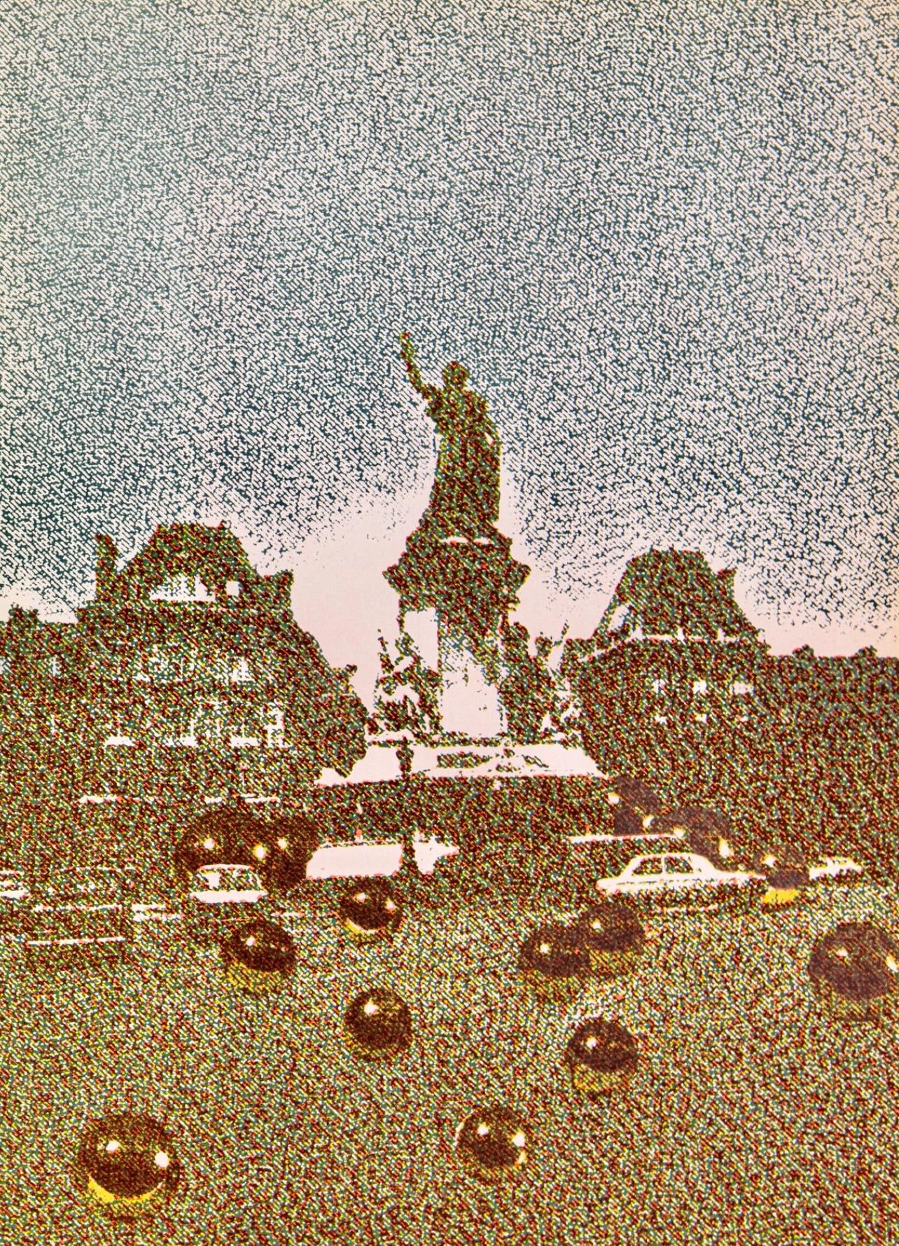 Pol Bury, Cintisation, Derrire Le Miroir, Lithograph