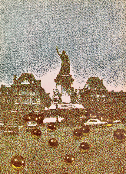 Pol Bury, Cintisation, Derrire Le Miroir, Lithograph