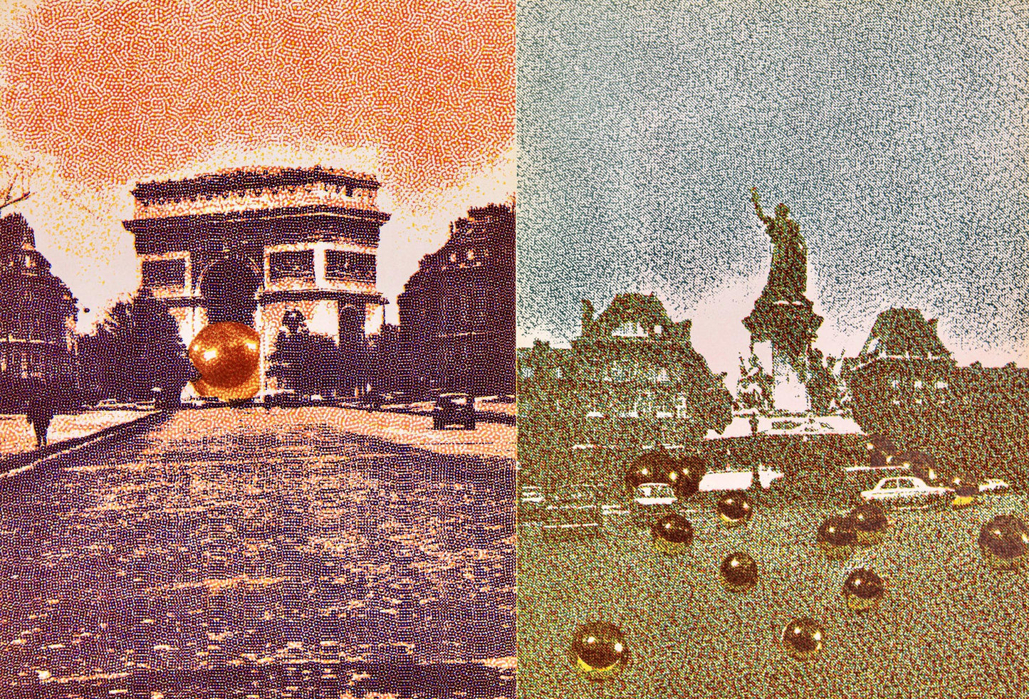 Pol Bury, Cintisation, Derrire Le Miroir, Lithograph