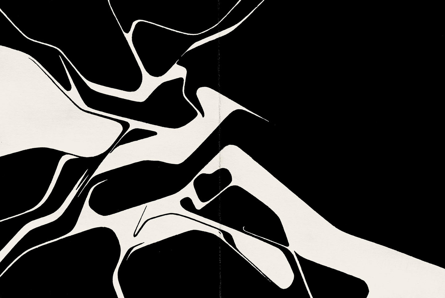 Pablo Palazuelo, Composition, Derrire Le Miroir, Lithograph