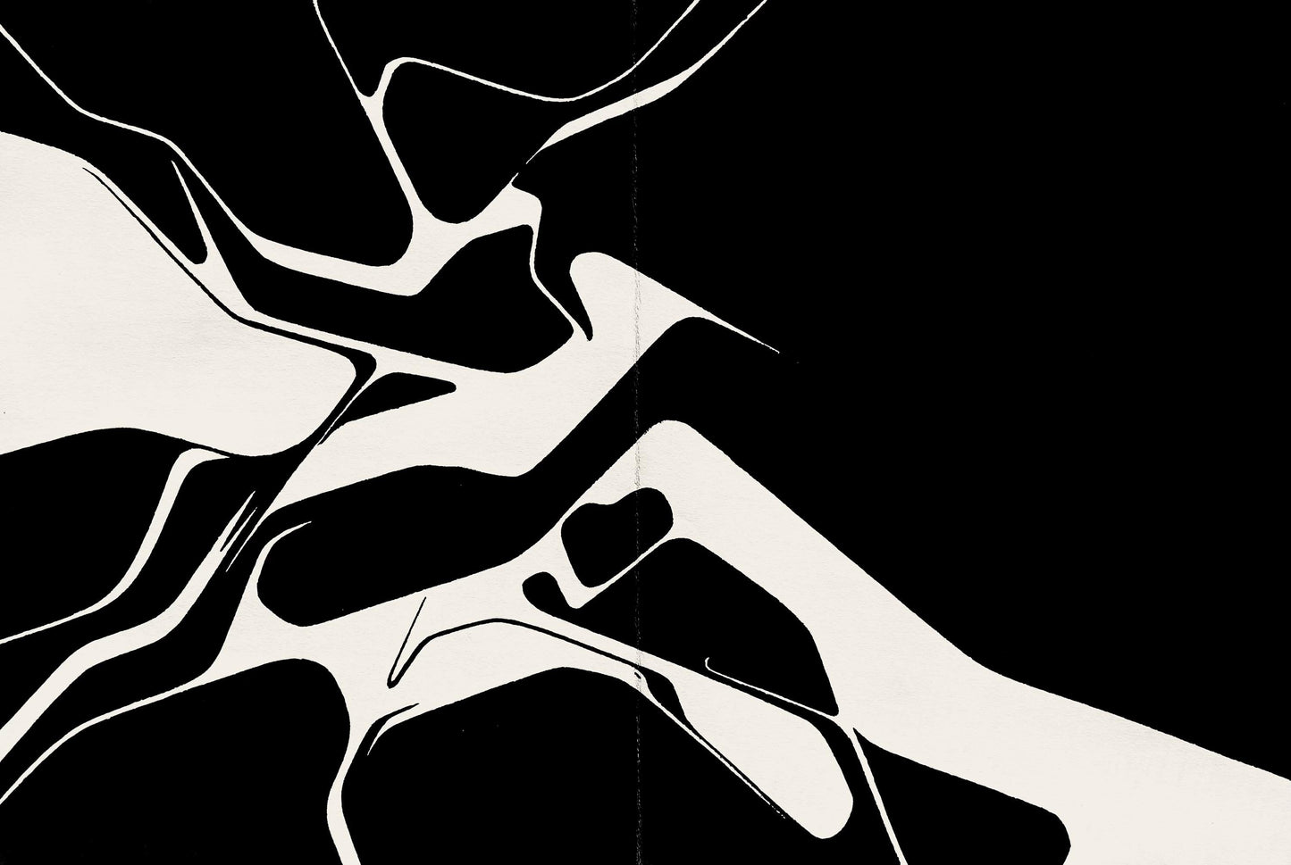 Pablo Palazuelo, Composition, Derrire Le Miroir, Lithograph