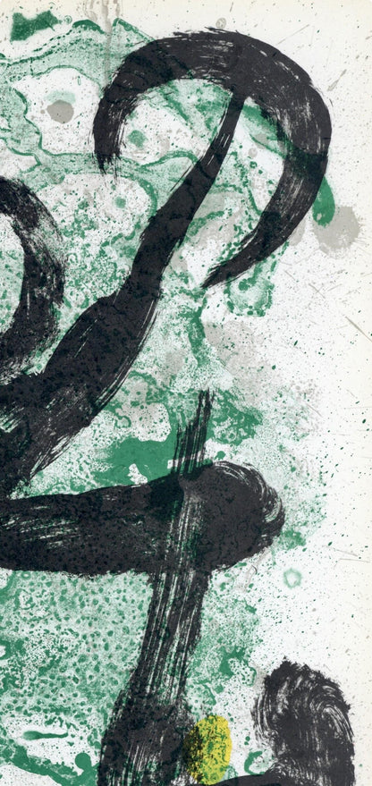 Joan Mir, Composition (Cramer 83; Mourlot 340-347), Derrire Le Miroir, Lithograph