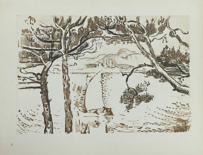 Paul Signac, Antibes, Signac Dessins, Lithograph