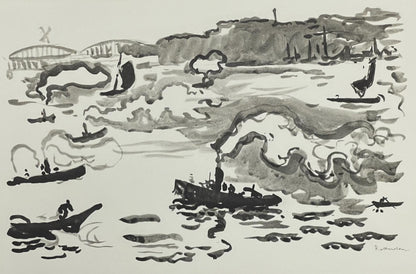 Paul Signac, Rotterdam, Signac Dessins, Lithograph