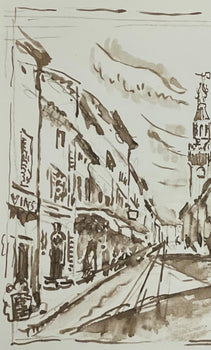 Paul Signac, Avignon. Le Motif De Jongkind, Signac Dessins, Lithograph