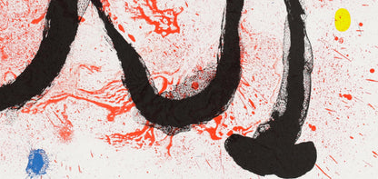 Joan Mir, Composition (Cramer 83; Mourlot 340-347), Derrire Le Miroir, Lithograph