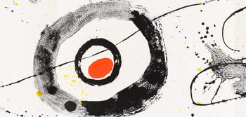 Joan Mir, Composition (Cramer 83; Mourlot 340-347), Derrire Le Miroir, Lithograph
