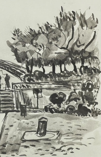 Paul Signac, L'Htel Du Nord, Signac Dessins, Lithograph