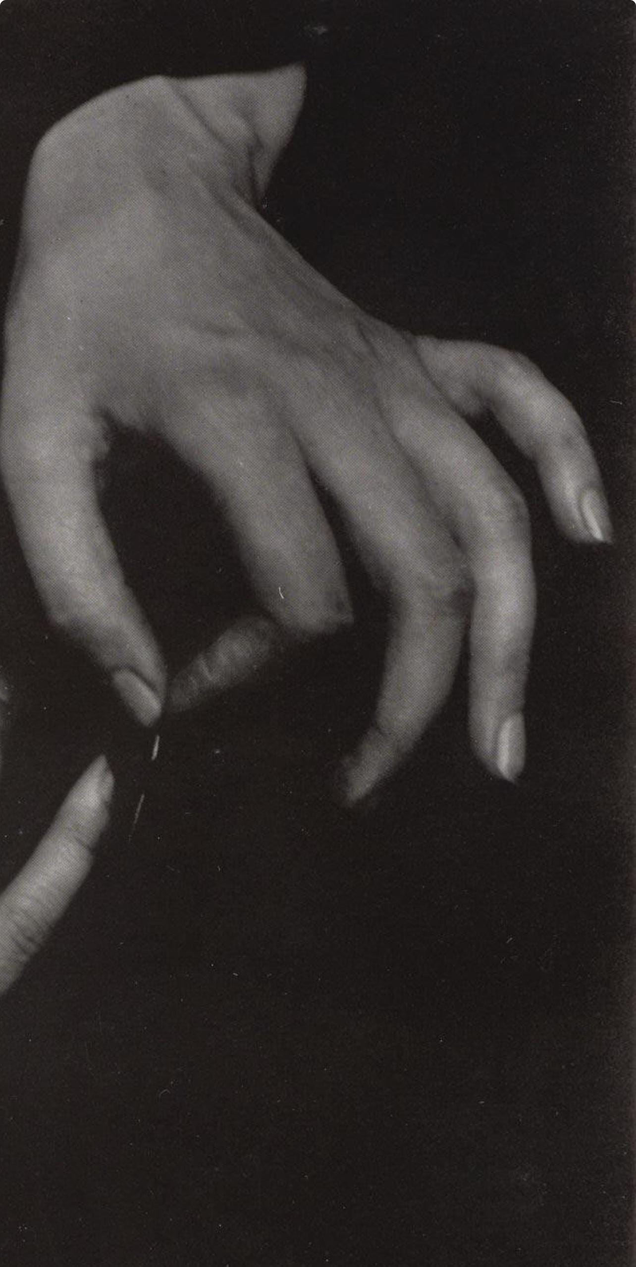 Alfred Stieglitz, Georgia O'Keeffe Hands With Thimble, Alfred Stieglitz Memorial Portfolio