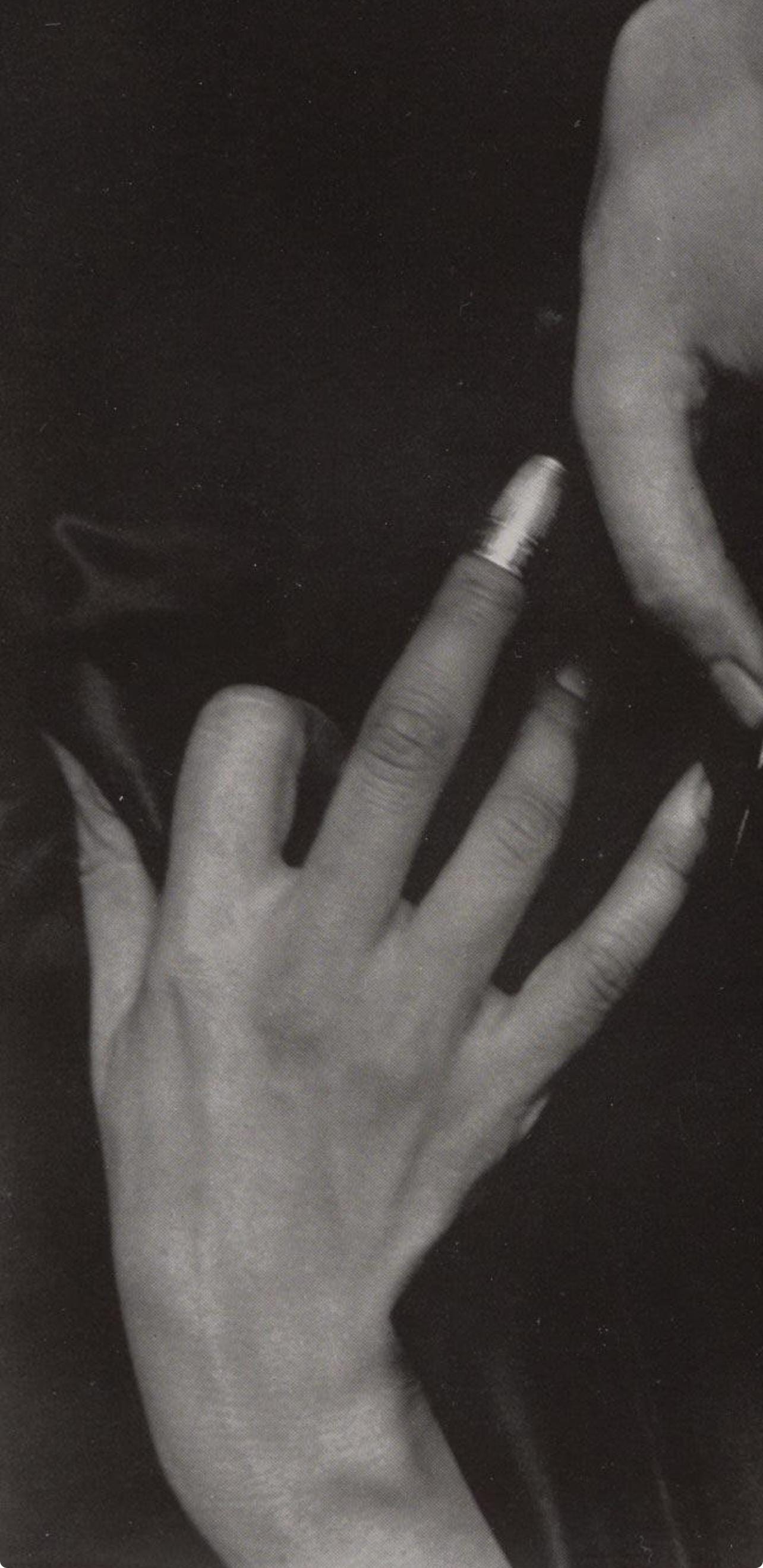 Alfred Stieglitz, Georgia O'Keeffe Hands With Thimble, Alfred Stieglitz Memorial Portfolio