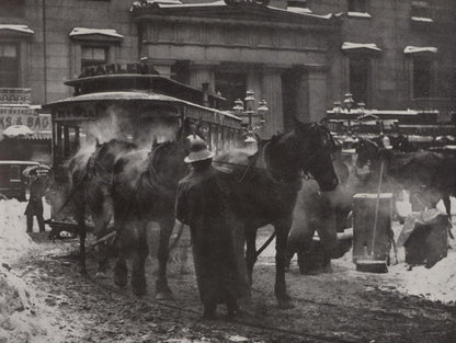 Alfred Stieglitz, The Terminal, Alfred Stieglitz Memorial Portfolio 1864-1946, Halftone Photograph