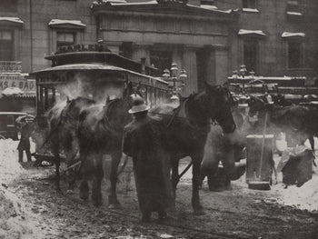 Alfred Stieglitz, The Terminal, Alfred Stieglitz Memorial Portfolio 1864-1946, Halftone Photograph