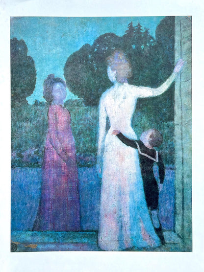 Maurice Denis, Composition, Derrire Le Miroir, Lithograph