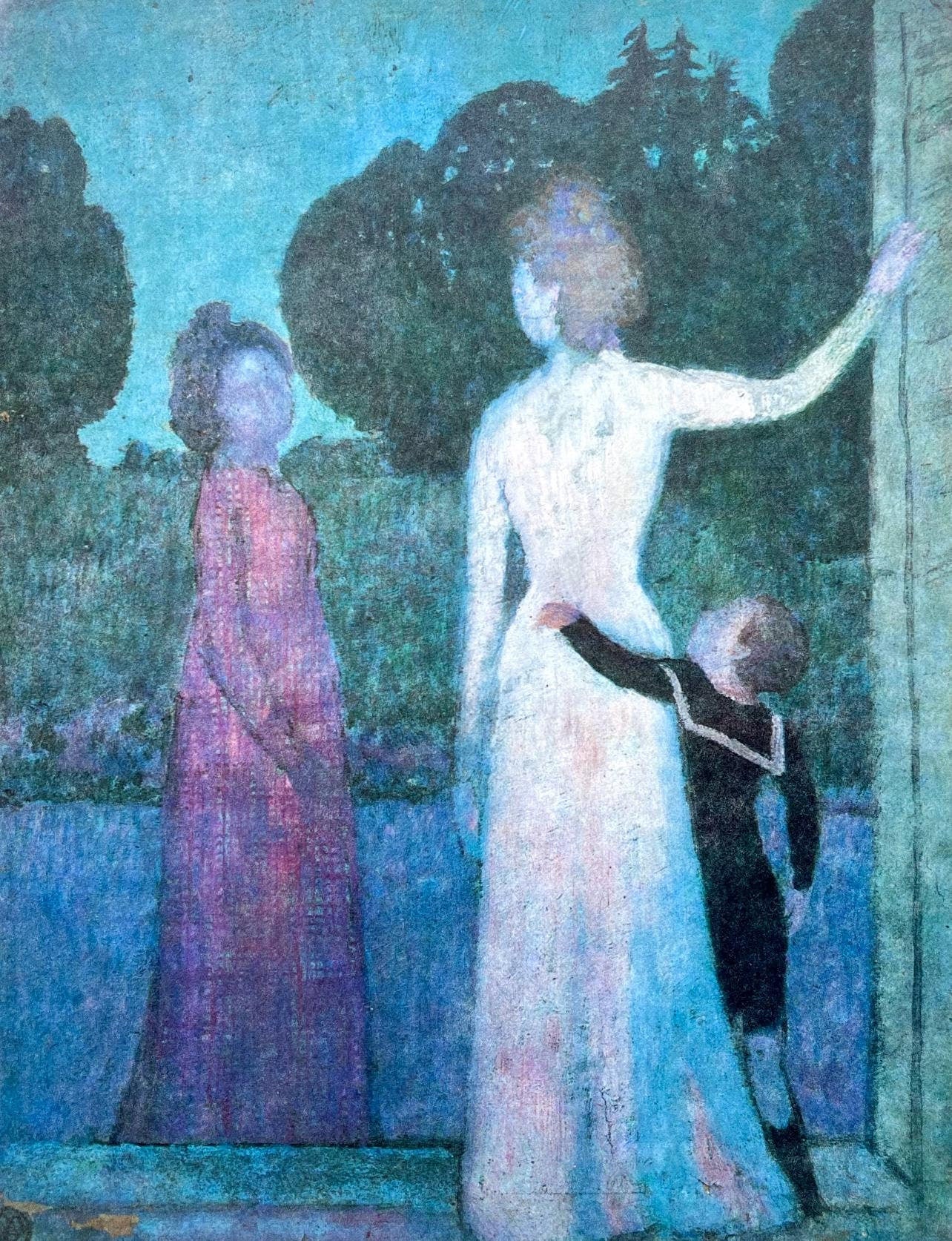 Maurice Denis, Composition, Derrire Le Miroir, Lithograph