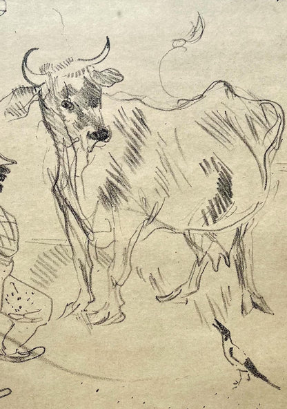 Henri De Toulouse-Lautrec, Composition, Derrire Le Miroir, Lithograph