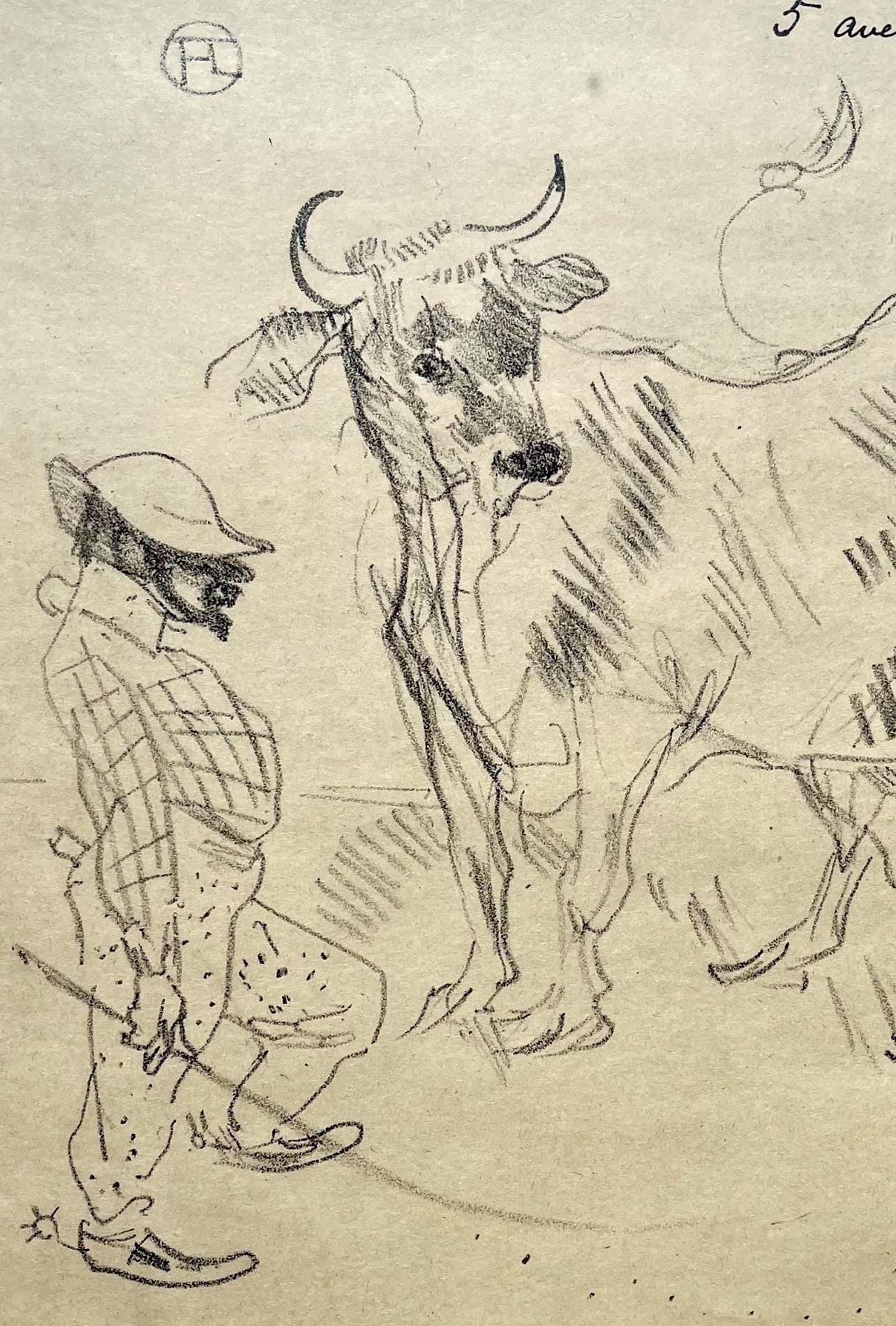 Henri De Toulouse-Lautrec, Composition, Derrire Le Miroir, Lithograph