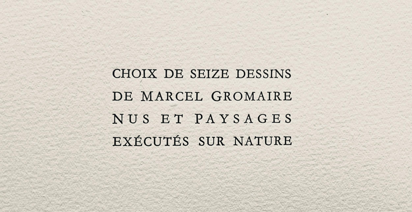 Marcel Gromaire, Composition, Gromaire, Lithograph