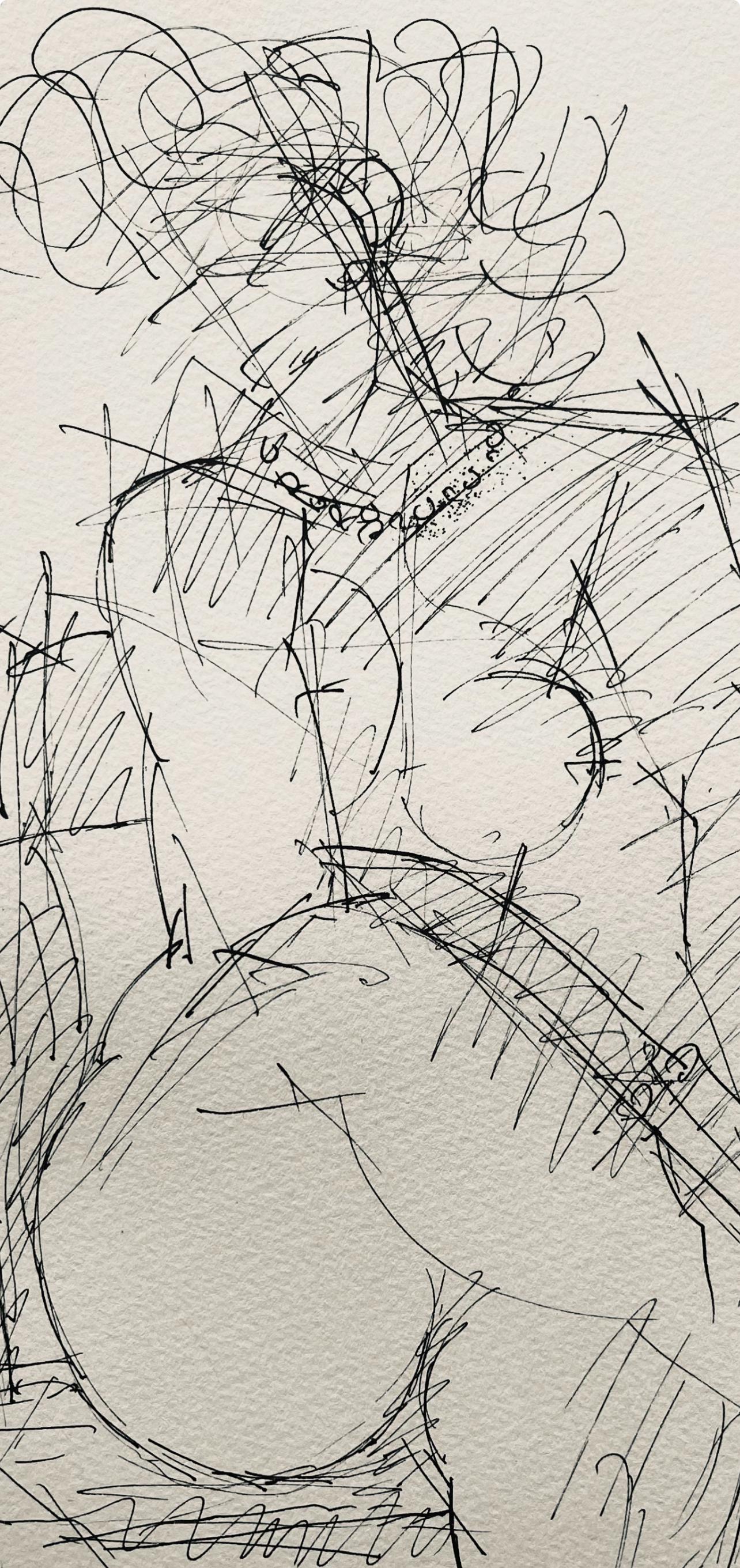 Marcel Gromaire, Composition, Gromaire, Lithograph