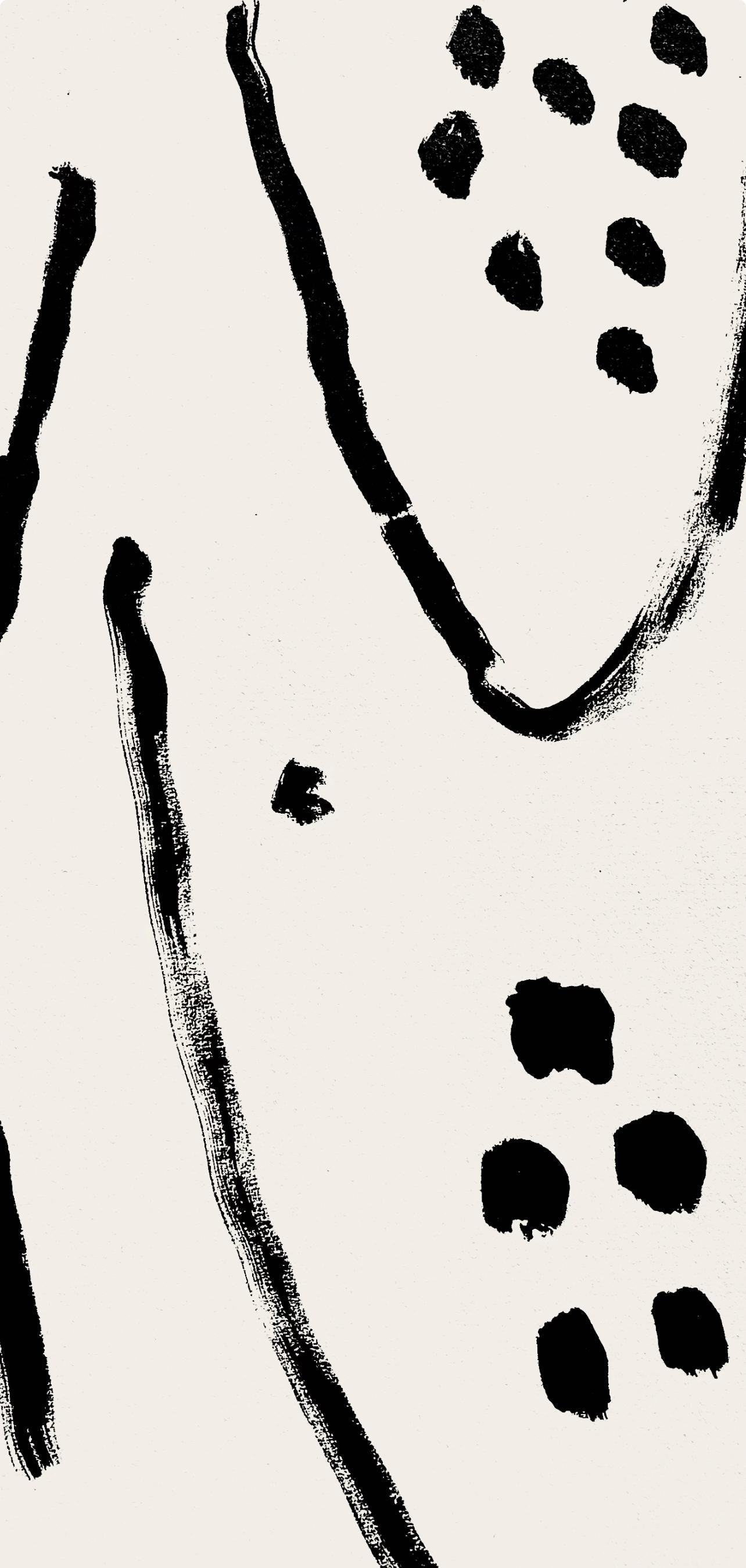 Pierre Tal-Coat, Composition, Derrire Le Miroir, Lithograph