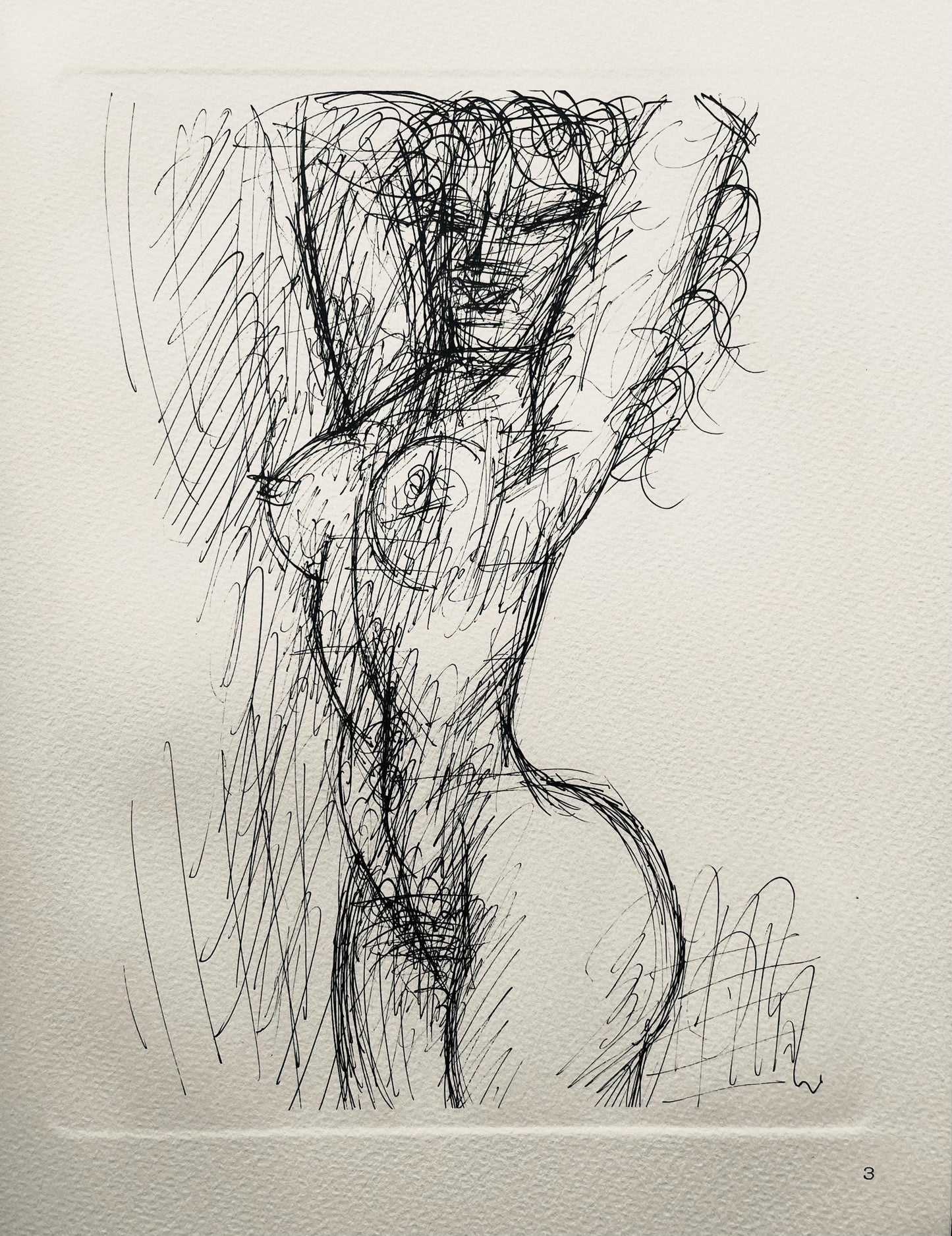 Marcel Gromaire, Composition, Gromaire, Lithograph