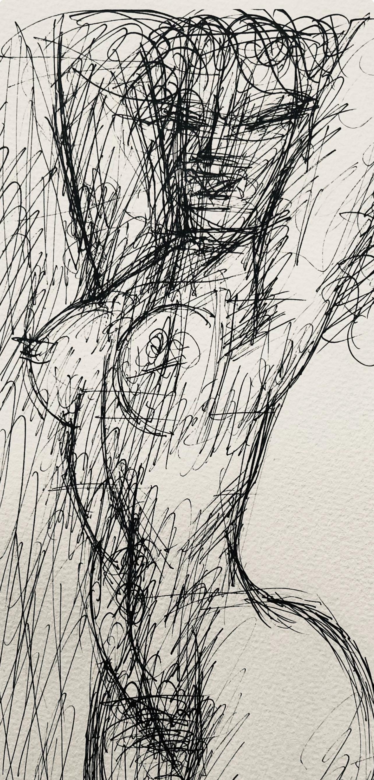 Marcel Gromaire, Composition, Gromaire, Lithograph