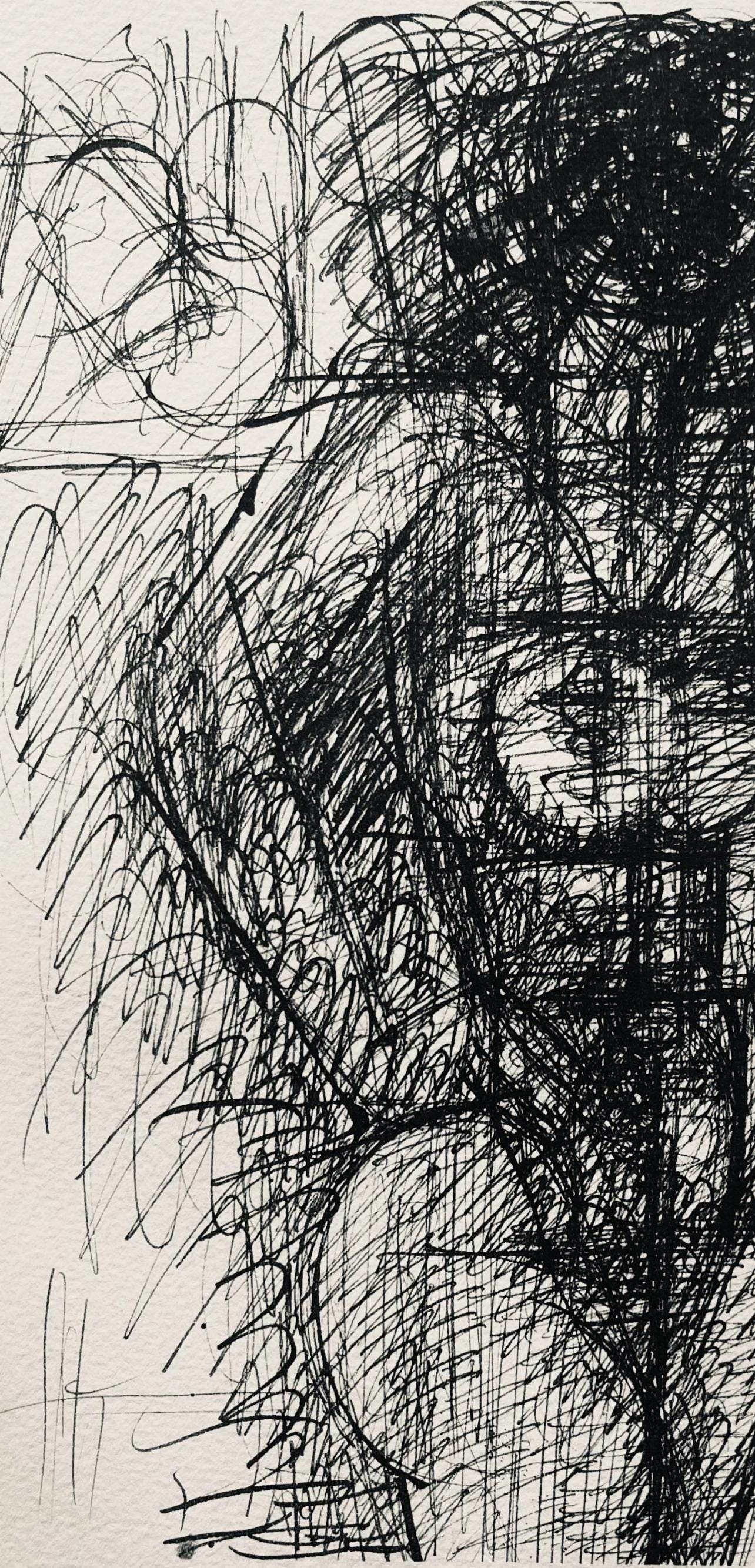 Marcel Gromaire, Composition, Gromaire, Lithograph