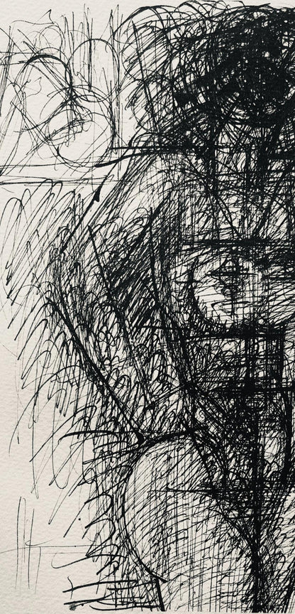 Marcel Gromaire, Composition, Gromaire, Lithograph