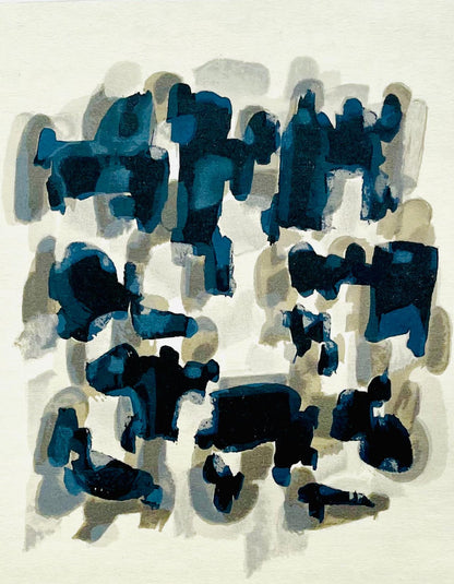 Raoul Ubac, Composition, Derrire Le Miroir, Lithograph