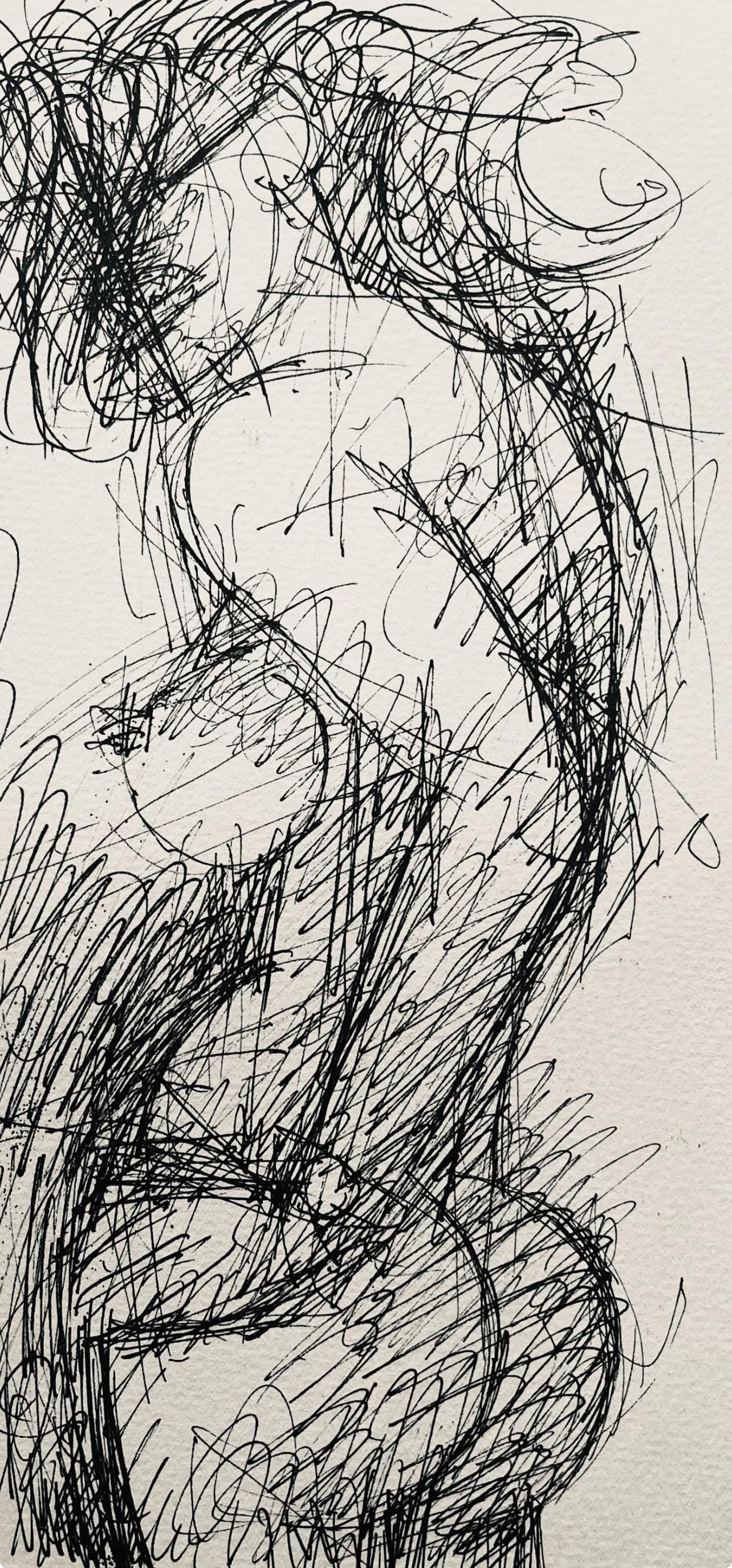 Marcel Gromaire, Composition, Gromaire, Lithograph