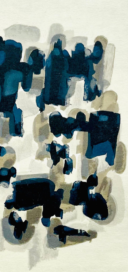 Raoul Ubac, Composition, Derrire Le Miroir, Lithograph