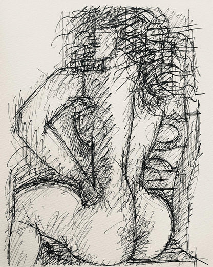 Marcel Gromaire, Composition, Gromaire, Lithograph