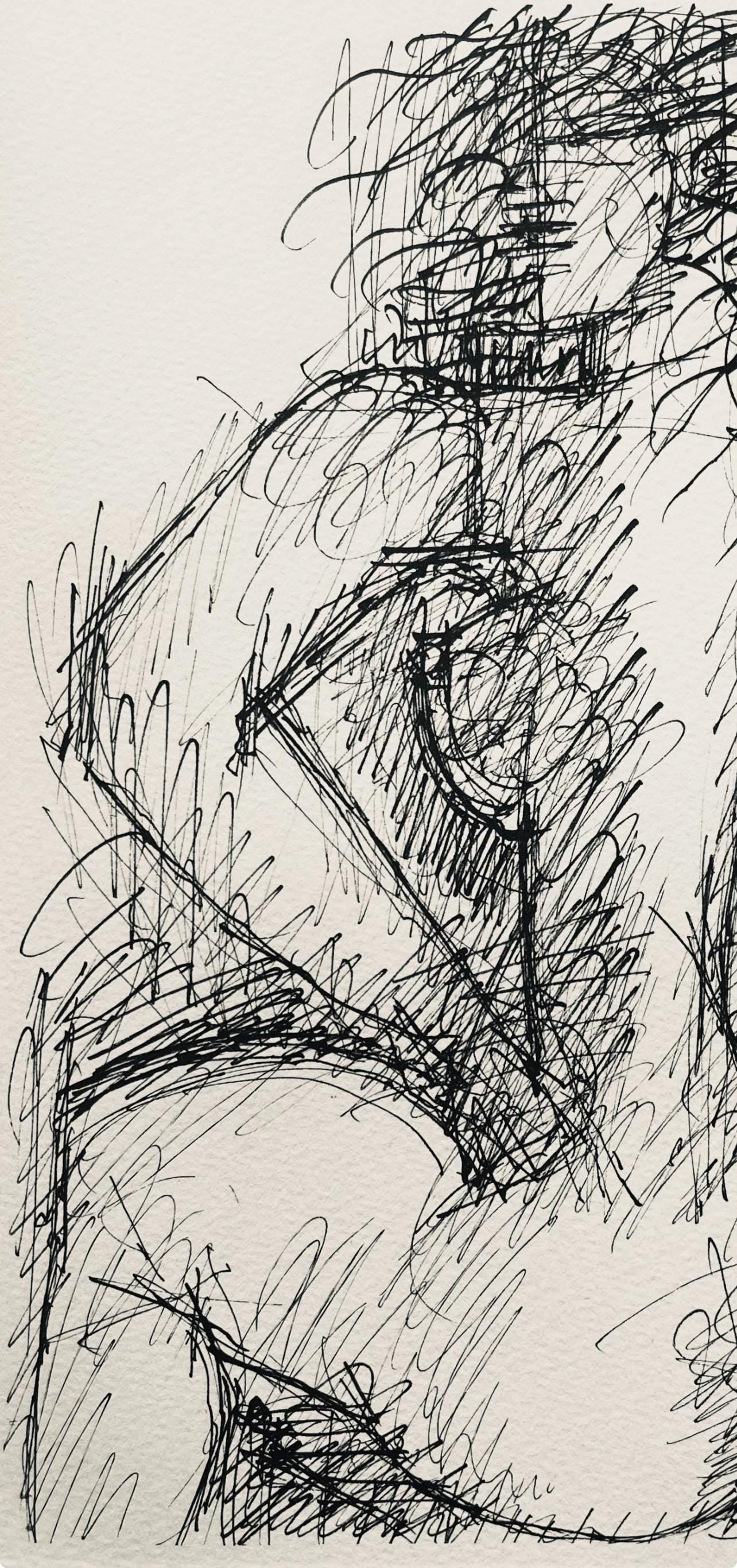 Marcel Gromaire, Composition, Gromaire, Lithograph