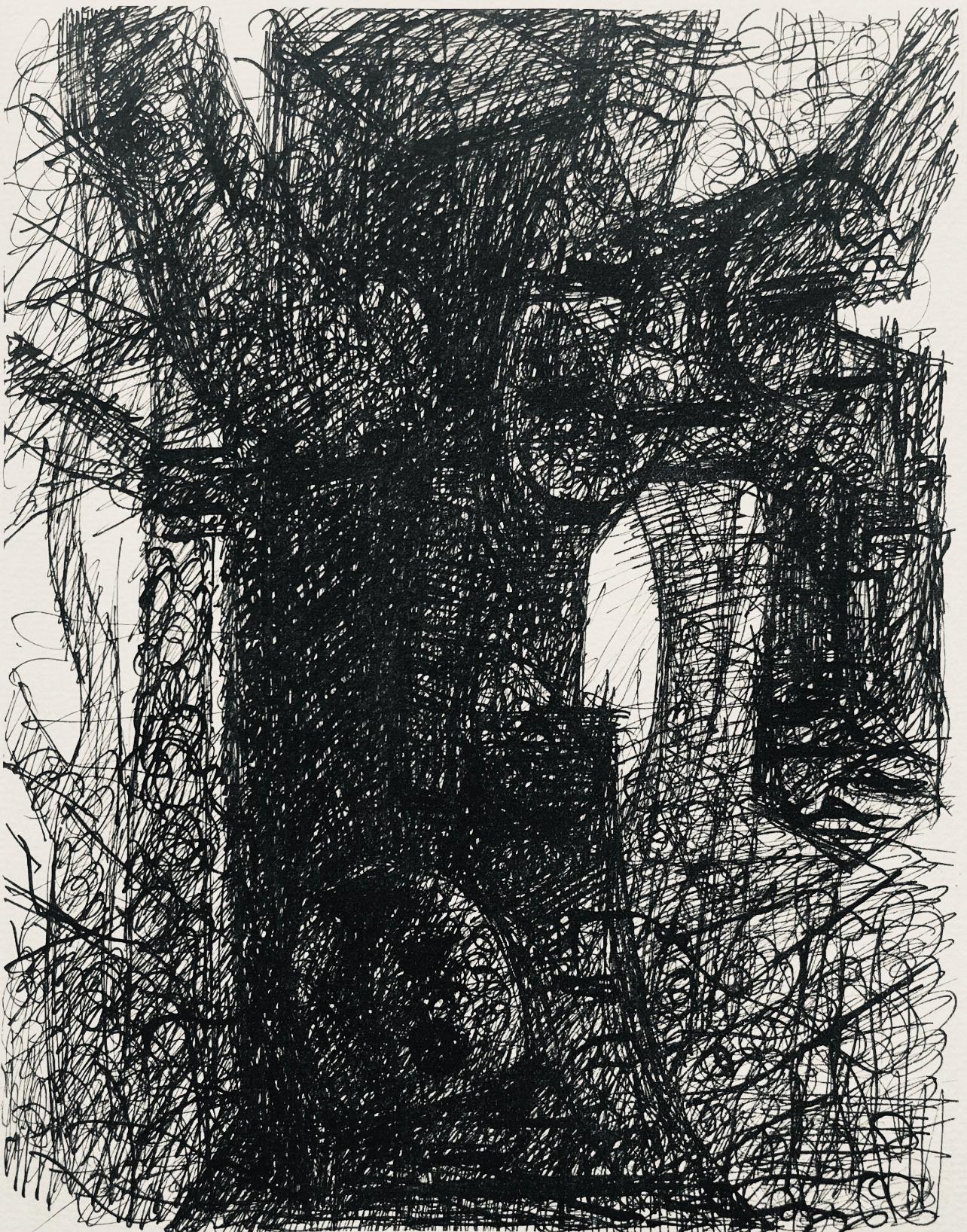 Marcel Gromaire, Composition, Gromaire, Lithograph