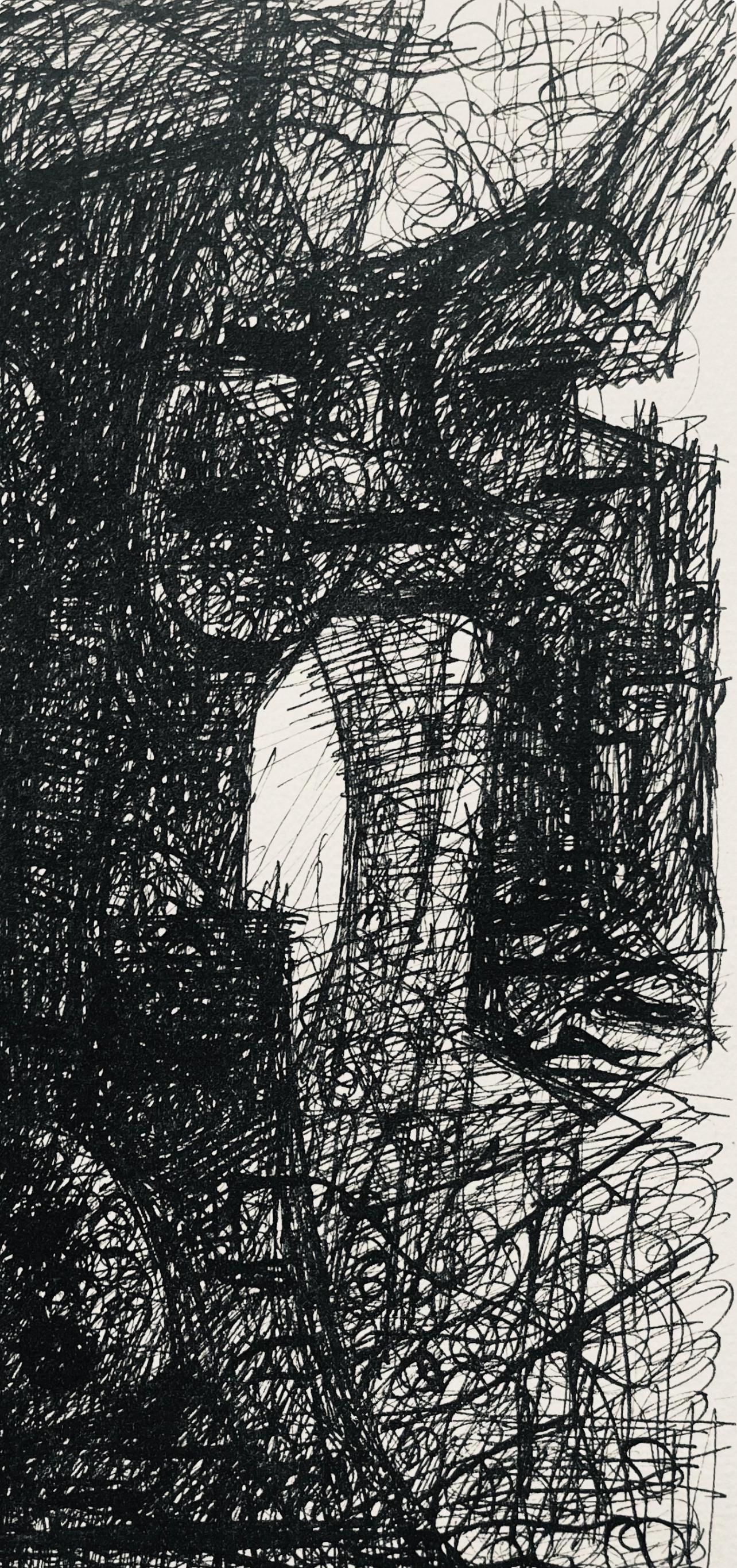 Marcel Gromaire, Composition, Gromaire, Lithograph