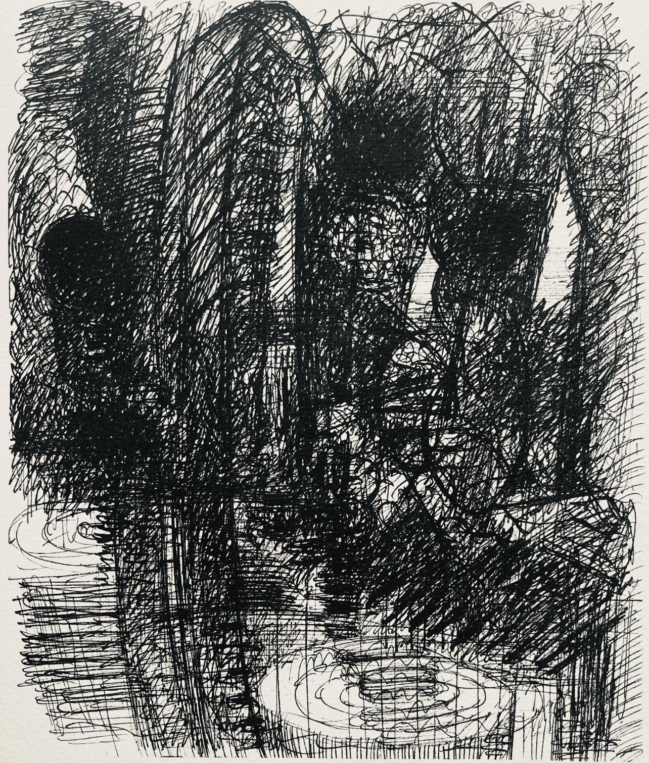 Marcel Gromaire, Composition, Gromaire, Lithograph