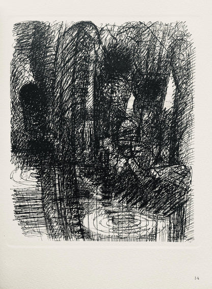 Marcel Gromaire, Composition, Gromaire, Lithograph