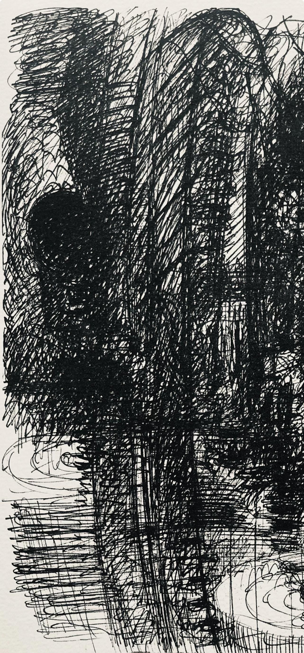 Marcel Gromaire, Composition, Gromaire, Lithograph