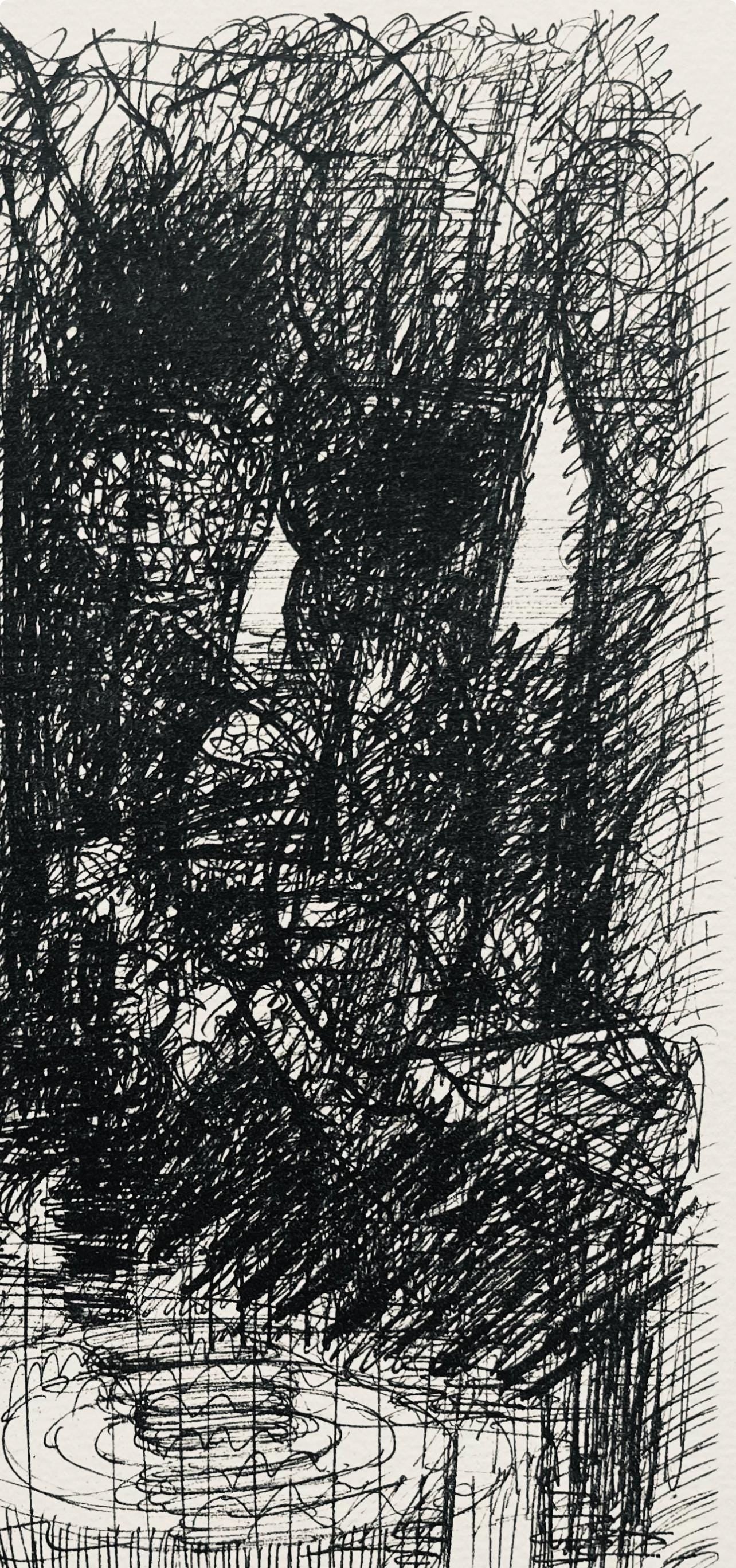 Marcel Gromaire, Composition, Gromaire, Lithograph