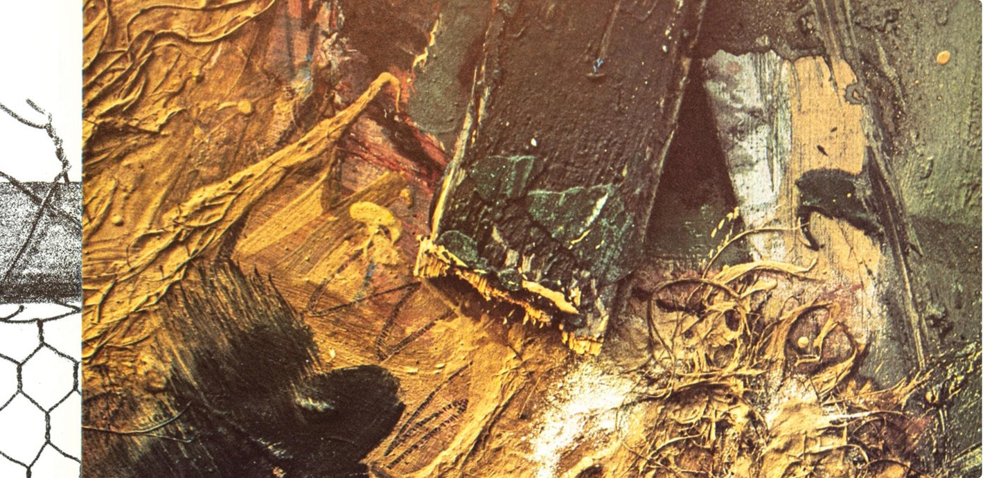 Paul Rebeyrolle, Composition, Derrire Le Miroir, Lithograph