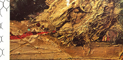 Paul Rebeyrolle, Composition, Derrire Le Miroir, Lithograph