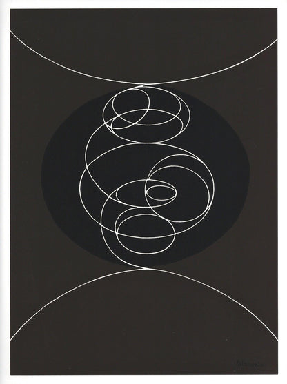 Pablo Palazuelo, Composition, Hommage Aim Et Marguerite Maeght, Derrire Le Miroir, Lithograph