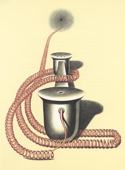 Konrad Klapheck, Composition, Hommage Aim Et Marguerite Maeght, Derrire Le Miroir, Lithograph