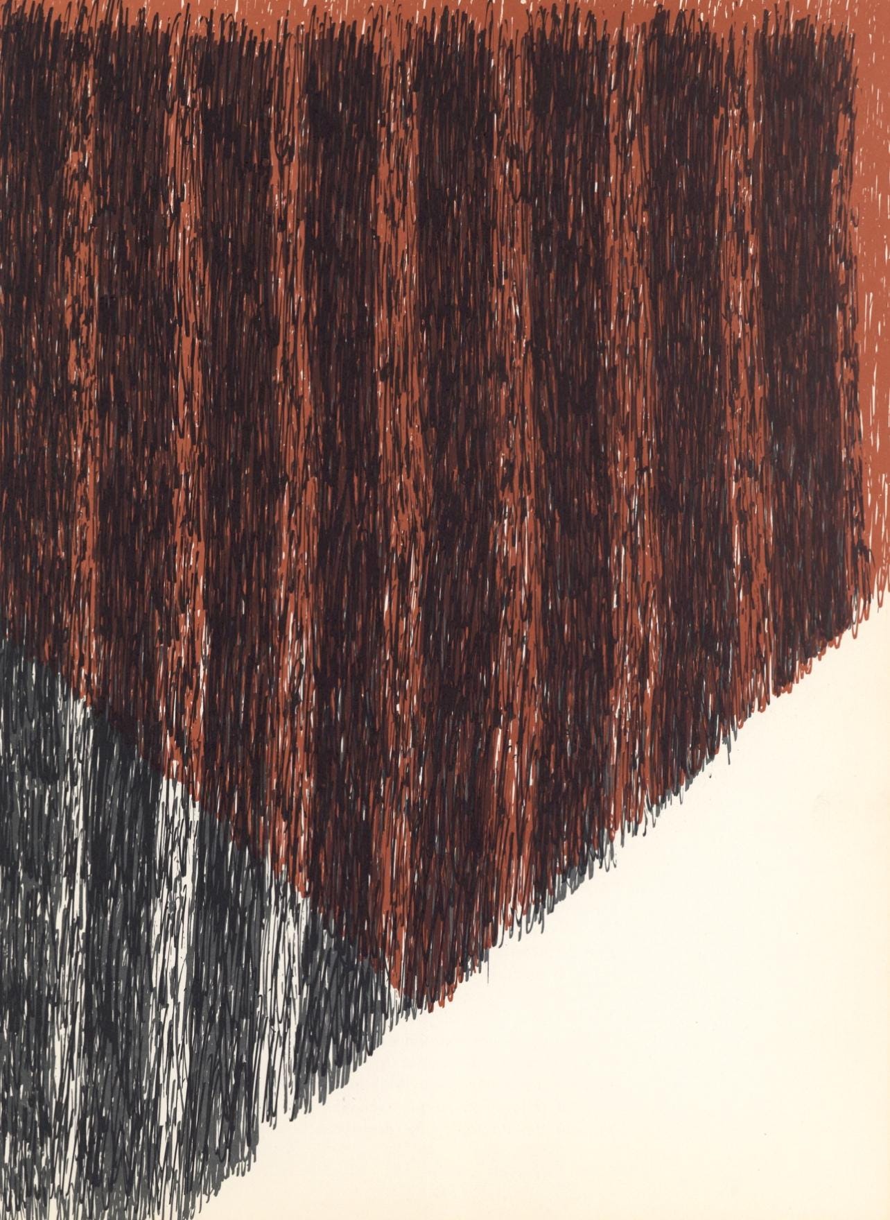 Raoul Ubac, Composition, Derrire Le Miroir, Lithograph