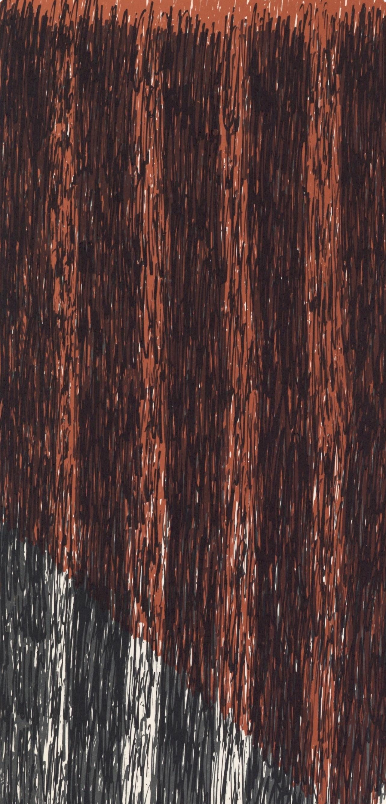 Raoul Ubac, Composition, Derrire Le Miroir, Lithograph