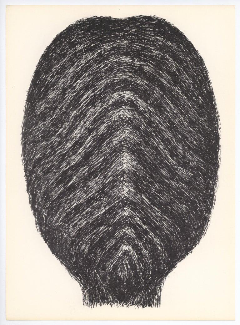 Raoul Ubac, Composition, Derrire Le Miroir, Lithograph