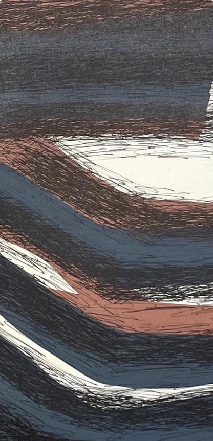 Raoul Ubac, Composition, Derrire Le Miroir, Lithograph