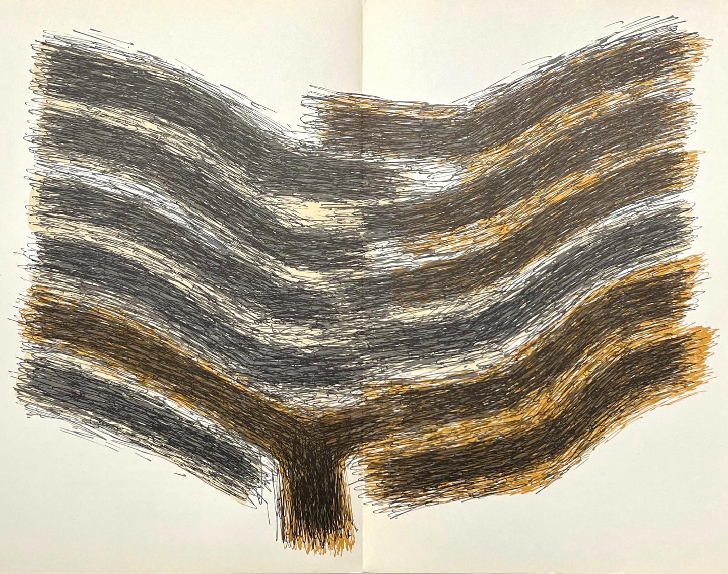 Raoul Ubac, Composition, Derrire Le Miroir, Lithograph